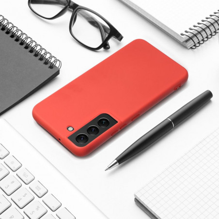 Samsung Galaxy A15 5G Hülle Silicone Elegant  Pfirsich