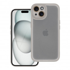 Apple iPhone 15 Hülle VARIETE Elegant  Stahl