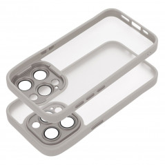 Apple iPhone 15 Hülle VARIETE Elegant  Stahl