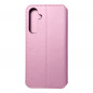 Samsung Galaxy A55 Book Handytaschen Dual Pocket book Hell-Pink