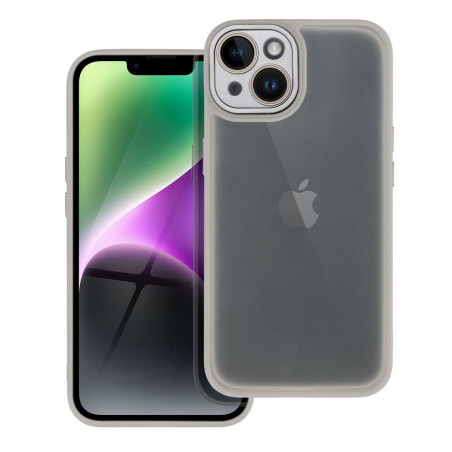 Apple iPhone 14 Hülle VARIETE Elegant  Stahl