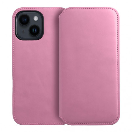 Samsung Galaxy A25 5G Book Handytaschen Dual Pocket book Hell-Pink