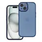 Apple iPhone 15 Hülle VARIETE Elegant  Navy blau