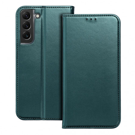 Samsung Galaxy A25 5G Book Handytaschen Smart Magneto book Dunkelgrün