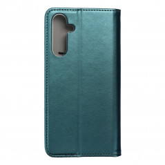 Samsung Galaxy A25 5G Book Handytaschen Smart Magneto book Dunkelgrün
