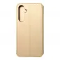 Samsung Galaxy A55 Book Handytaschen Dual Pocket book Gold