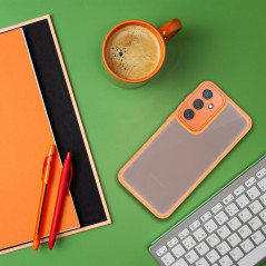 Apple iPhone 15 Pro Hülle VARIETE Elegant  Aprikosencrush