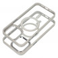 Apple iPhone 15 Pro Max Hülle Color Edge Mag MagSAFE  Titangrau