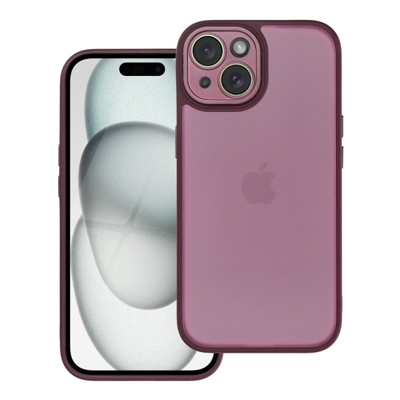 Apple iPhone 15 Hülle VARIETE Elegant  Lila (Purple)