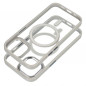 Apple iPhone 15 Hülle Color Edge Mag MagSAFE  Titangrau