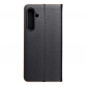 Samsung Galaxy S23 FE Book Handytaschen LUNA Book Gold Elegant  Schwarz
