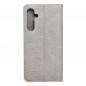 Samsung Galaxy S23 FE Book Handytaschen LUNA Book Gold Elegant  Silber