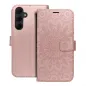 Samsung Galaxy A35 Book Handytaschen MEZZO Book Mandala  Roségold