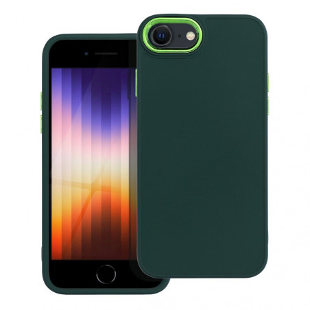 Apple iPhone SE 2022 5G Hülle FRAME Elegant  Grün