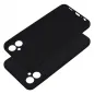 Samsung Galaxy A05 Hülle Silicone Elegant  Schwarz