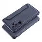 Samsung Galaxy A55 Book Handytaschen Razor Book Kohlenstoff-Faser, Kohlenstoffmuster  Blau