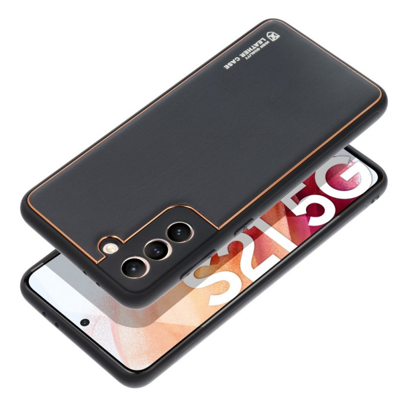 Samsung Galaxy A15 5G Hülle Leather Schwarz