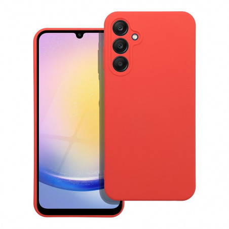 Samsung Galaxy A25 5G Hülle Silicone Elegant  Pfirsich