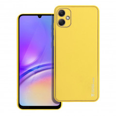 Samsung Galaxy A05 Hülle Leather Gelb