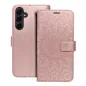 Samsung Galaxy A55 Book Handytaschen MEZZO Book Mandala  Roségold