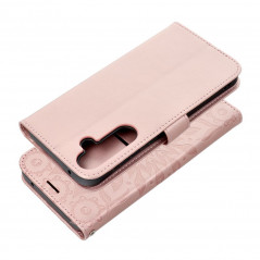 Samsung Galaxy A55 Book Handytaschen MEZZO Book Mandala  Roségold