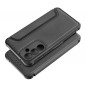 Samsung Galaxy A55 Book Handytaschen Razor Book Kohlenstoff-Faser, Kohlenstoffmuster  Schwarz