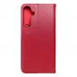 Samsung Galaxy A55 Book Handytaschen Leather case SMART PRO Elegant  Rotwein