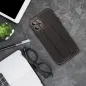 Samsung Galaxy A15 5G Hülle LEATHER Case Kickstand Schwarz