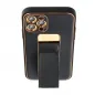 Samsung Galaxy A15 5G Hülle LEATHER Case Kickstand Schwarz