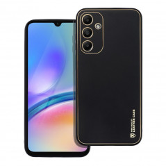Samsung Galaxy A25 5G Hülle Leather Schwarz