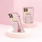 Samsung Galaxy A25 5G Hülle LEATHER Case Kickstand Rosa