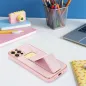 Samsung Galaxy A25 5G Hülle LEATHER Case Kickstand Rosa