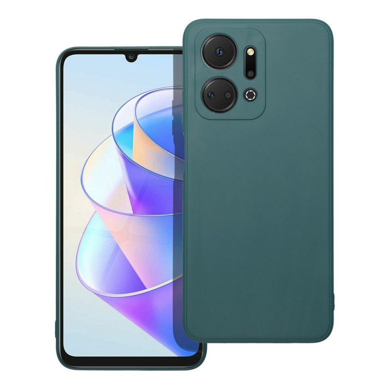 Honor X7a Hülle MATT Dunkelgrün