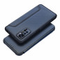 XIAOMI Redmi 13C Book Handytaschen Razor Book Kohlenstoff-Faser, Kohlenstoffmuster  Blau
