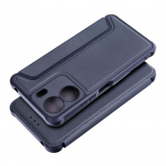 XIAOMI Redmi 13C Book Handytaschen Razor Book Kohlenstoff-Faser, Kohlenstoffmuster  Blau