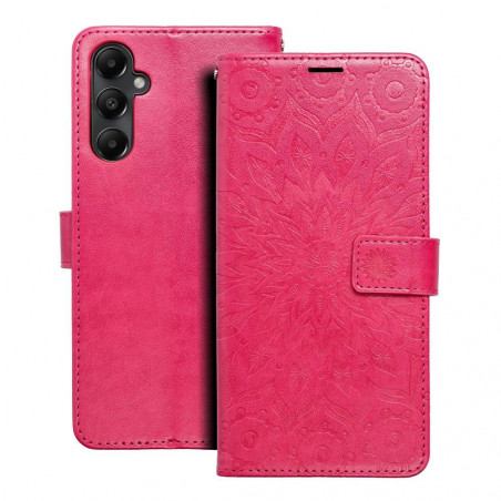 Samsung Galaxy A05s Book Handytaschen MEZZO Book Mandala  Magenta