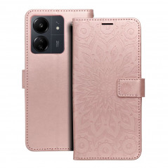 XIAOMI Redmi 13C Book Handytaschen MEZZO Book Mandala  Roségold