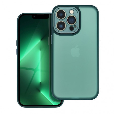 Apple iPhone 13 Pro Hülle VARIETE Elegant  Dunkelgrün