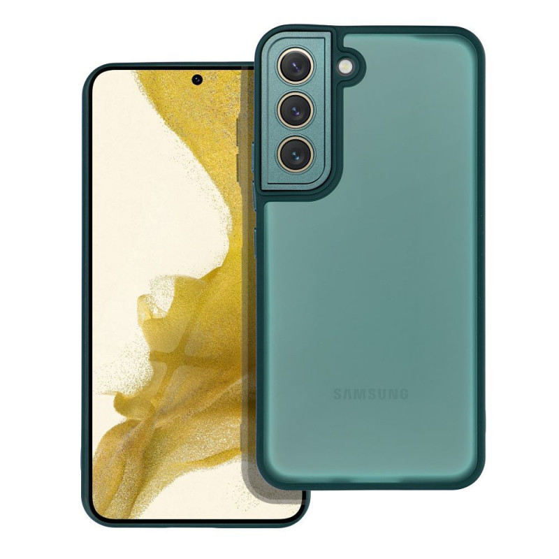 Samsung Galaxy S22 Hülle VARIETE Elegant  Dunkelgrün