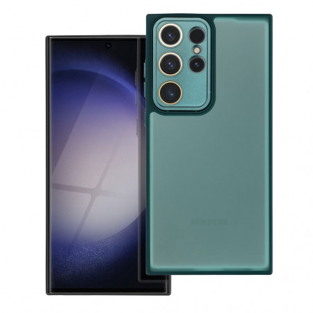 Samsung Galaxy S23 Ultra 5G Hülle VARIETE Elegant  Dunkelgrün