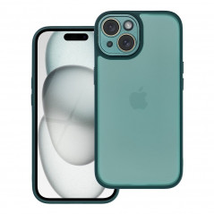 Apple iPhone 15 Hülle VARIETE Elegant  Dunkelgrün