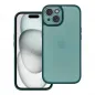 Apple iPhone 15 Hülle VARIETE Elegant  Dunkelgrün