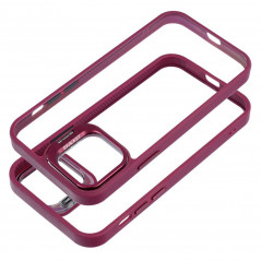 Apple iPhone 12 Pro Hülle Bracket Dunkellila