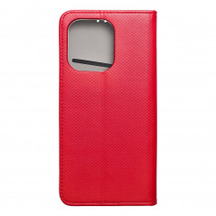 XIAOMI Redmi Note 13 4G Book Handytaschen Smart Case Book Rot