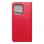 XIAOMI Redmi Note 13 4G Book Handytaschen Smart Case Book Rot