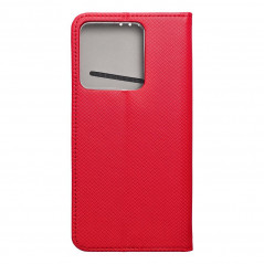 XIAOMI Redmi Note 13 5G Book Handytaschen Smart Case Book Rot