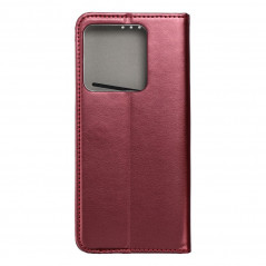XIAOMI Redmi Note 13 5G Book Handytaschen Smart Magneto book Burgund
