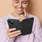 XIAOMI Redmi Note 13 Pro 4G Book Handytaschen Dual Pocket book Schwarz