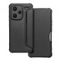 XIAOMI Redmi Note 13 Pro Plus 5G Book Handytaschen Razor Book Kohlenstoff-Faser, Kohlenstoffmuster  Schwarz