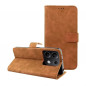 XIAOMI Redmi Note 13 5G Book Handytaschen TENDER Book Braun